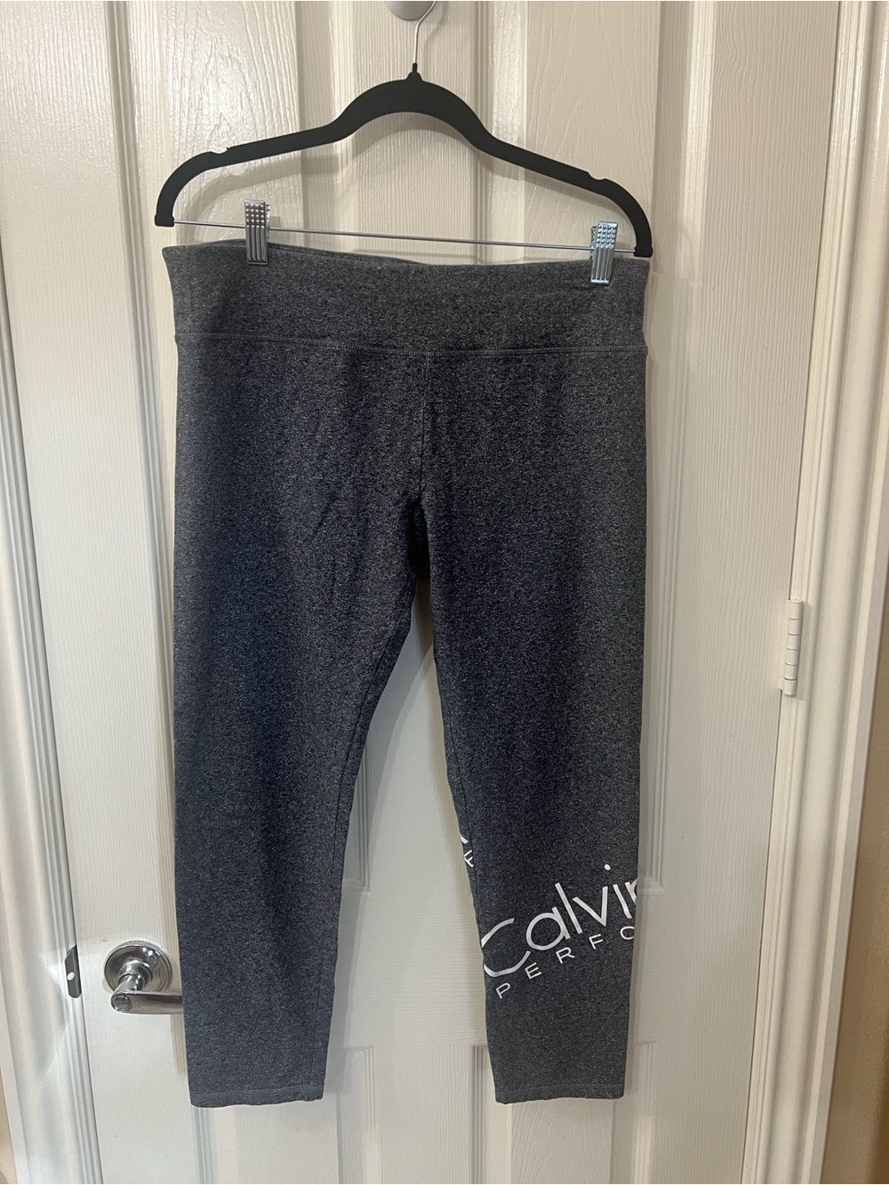 Calvin Klein Performance Heather Charcoal Leggings